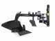 Charrue monosoc pour tracteur BlackStone B-BPS 35 - avec r&eacute;glage &agrave; vis