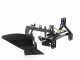 Charrue monosoc pour tracteur BlackStone B-BPS 35 - avec r&eacute;glage &agrave; vis
