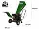GreenBay GB-WRC 50 L - Broyeur de branches thermique - Moteur &agrave; essence 7 CV