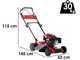 Marina Systems GX BIOMULCH 51SL  - Tondeuse &agrave; gazon mulching  - Moteur Loncin 65FC