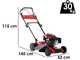 Tondeuse mulching Marina Systems GX BIOMULCH 51SL  - Moteur Loncin 65FC