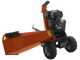 Wortex Drake D420/120L-E - Broyeur de branches thermqiues  - Moteur Loncin G420F avec d&eacute;marrage &eacute;lectrique