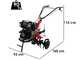 Benassi BL106KD - Motobineuse diesel 7 CV - Moteur KPC KD178FE 269 cm3