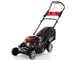 GeoTech S46-150 BMSG - Tondeuse &agrave; gazon thermique autotract&eacute;e - 4 en 1 - Coupe 46 cm