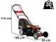 GeoTech S51-170 BMSGW - Tondeuse &agrave; gazon thermique autotract&eacute;e - 4 en 1 - Coupe 51 cm