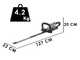 EGO HTX 7500 - Taille-haies &agrave; batterie brushless 56V - SANS BATTERIE NI CHARGEUR