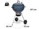 Weber Master Touch GBS C-5750 Slate Blue - Barbecue &agrave; charbon