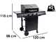 Char-Broil Performance Core B3 CART - Barbecue &agrave; gaz