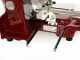 BERKEL B3 - Trancheuse &agrave; volant avec lame en acier au chrome de 300 mm - Rouge