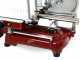 BERKEL B3 - Trancheuse &agrave; volant avec lame en acier au chrome de 300 mm - Rouge