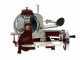 BERKEL B3 - Trancheuse &agrave; volant avec lame en acier au chrome de 300 mm - Rouge