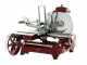 BERKEL B3 - Trancheuse &agrave; volant avec lame en acier au chrome de 300 mm - Rouge
