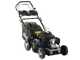 BullMach ACHILLE 51 - Tondeuse &agrave; gazon thermique autotract&eacute;e - 4 en 1 -  Moteur de 224 cm3