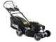 BullMach ACHILLE 51 - Tondeuse &agrave; gazon thermique tract&eacute;e - 4 en 1 -  Moteur de 224 cc - D&eacute;marrage &eacute;lectrique