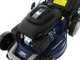 BullMach ACHILLE 51 - Tondeuse &agrave; gazon thermique tract&eacute;e - 4 en 1 -  Moteur de 224 cc