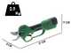 S&eacute;cateur de taille &agrave; batterie GreenBay TopCut 28 - 2 batteries de 16.8V - 2Ah