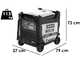 BlackStone B-iG 9000 - Groupe &eacute;lectrog&egrave;ne inverter insonoris&eacute; sur chariot 7.5 kW - Continu 7 kW Monophas&eacute;
