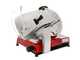 Berkel Red Line 300 Rouge - Trancheuse avec lame en acier chrom&eacute; de 300 mm