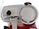 Berkel Red Line 300 Rouge - Trancheuse avec lame en acier chrom&eacute; de 300 mm
