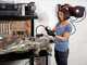 Fini Genius 230/50 - Compresseur monophas&eacute; mural, oil-less - Moteur 1.5 CV