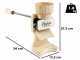 Floconneuse manuelle Waldner Flocker 180 gr - avec rouleau en acier inox