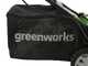 Greenworks GD48LM46SP - Tondeuse &agrave; gazon autotract&eacute;e &agrave; batterie 48V/4Ah - Coupe 46 cm