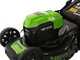Greenworks GD48LM46SP - Tondeuse &agrave; gazon autotract&eacute;e &agrave; batterie 48V/4Ah - Coupe 46 cm