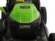 Greenworks GD48LM46SP - Tondeuse &agrave; gazon autotract&eacute;e &agrave; batterie 48V/4Ah + une batterie 48V 2Ah offerte - Coupe 46 cm