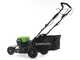 Greenworks GD48LM46SP - Tondeuse &agrave; gazon autotract&eacute;e &agrave; batterie 48V/4Ah + une batterie 48V 2Ah offerte - Coupe 46 cm