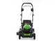 Greenworks GD48LM46SP - Tondeuse &agrave; gazon autotract&eacute;e &agrave; batterie 48V/4Ah + une batterie 48V 2Ah offerte - Coupe 46 cm