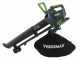 Verdemax SAR40  - Souffleur aspirateur &agrave; feuilles - 40 V 2.5 Ah