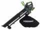 Verdemax SAR40  - Souffleur aspirateur &agrave; feuilles - 40 V 2.5 Ah