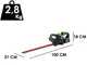  Greenworks G48HT 48V - Taille-haie &agrave; batterie 48V/2Ah - Lame de 61 cm