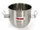 Batteur m&eacute;langeur plan&eacute;taire FIMAR PLN20BV - Cuve en acier INOX de 20 litres