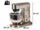 FIMAR EASYLINE SLB5 - Batteur M&eacute;langeur Plan&eacute;taire - Cuve de 5 litres