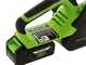 Greenworks GD24CS30 - Tron&ccedil;onneuse &eacute;lectrique  24V - Guide de 30 cm - SANS BATTERIE NI CHARGEUR