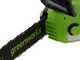 Greenworks GD24CS30 - Tron&ccedil;onneuse &eacute;lectrique  24V - Guide de 30 cm - SANS BATTERIE NI CHARGEUR