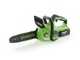 Greenworks GD24CS30 - Tron&ccedil;onneuse &eacute;lectrique  24V - Guide de 30 cm - SANS BATTERIE NI CHARGEUR