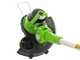 Greenworks G48LT30 - Coupe-bordures &eacute;lectrique &agrave; batterie - 48V 2Ah + batterie de 2Ah