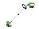Greenworks G48LT30 - Coupe-bordures &eacute;lectrique &agrave; batterie - 48V 2Ah + batterie de 2Ah