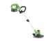 Greenworks G48LT30 - Coupe-bordures &eacute;lectrique &agrave; batterie - 48V 2Ah + batterie de 2Ah