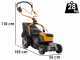 Tondeuse &agrave; gazon &agrave; batterie Stiga COLLECTOR 548e S Kit - 48V/4Ah - Largeur de coupe 46 cm