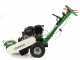 GreenBay Deep LE-330 - Rogneuse de souches - Moteur Loncin 420 cm3 avec d&eacute;marrage &eacute;lectrique - Roue de coupe avec 8 fraises en carbure de tungst&egrave;ne