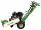 GreenBay Deep BSE-330 - Rogneuse de souches - Moteur B&amp;S XR2100 420 cm3 avec d&eacute;marrage &eacute;lectrique - Roue de coupe avec 8 fraises en carbure de tungst&egrave;ne