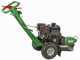 GreenBay Deep BSE-330 - Rogneuse de souches - Moteur B&amp;S XR2100 420 cm3 avec d&eacute;marrage &eacute;lectrique - Roue de coupe avec 8 fraises en carbure de tungst&egrave;ne