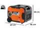 Mosa GE 3600 BMI - Groupe &eacute;lectrog&egrave;ne &agrave; inverter version trolley 4 kW - Continue 3.6 kW Monophas&eacute;
