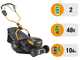 Stiga Combi 748e V - Tondeuse &agrave; gazon &agrave; batterie - 2x 48V/5Ah - Largeur de coupe 46 cm