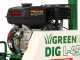 GreenBay L-450  - Trancheuse de sol - Moteur Loncin 196cm3