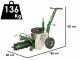 GreenBay L-450  - Trancheuse de sol - Moteur Loncin 196cm3
