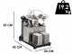 Remplisseuse &agrave; d&eacute;pression &eacute;lectrique Il-Tec Ultrafiller 2 Mignon - Remplisseuse pour liquides alimentaires
